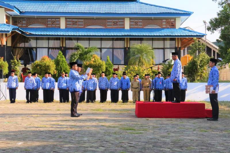 Apel KORPRI Pemkab KTT, Bupati Bersama ASN Meneguhkan Netralitas Dan Meningkatkan Profesionalisme.